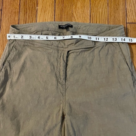 Eileen Fisher Linen Blend Ankle Pants Petite - Picture 7 of 8